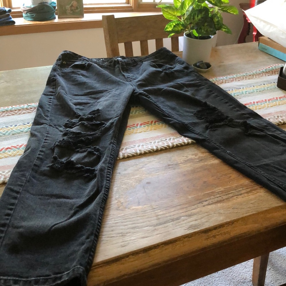High waisted money- jean